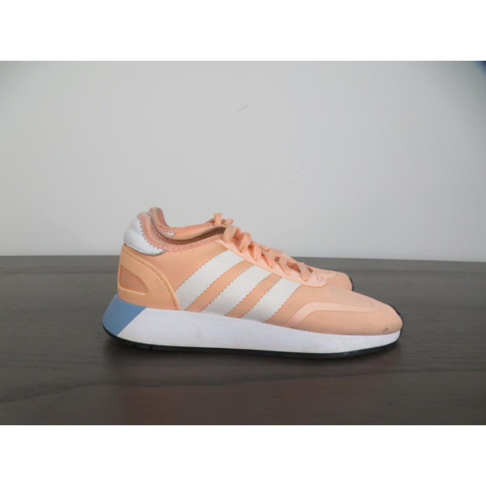 Adidas N-5923 Shoes Womens 6.5 Orange Running Sneakers Mesh Casual B37982